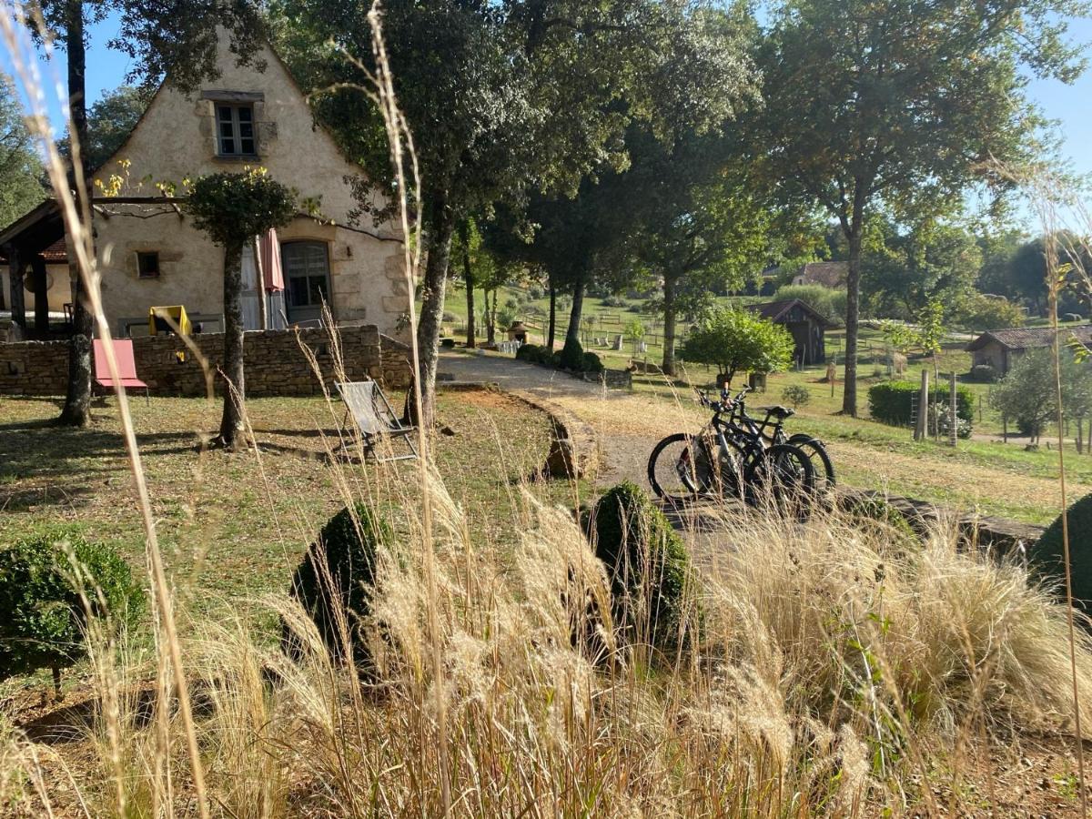 Eco-Hameau Du Sentier Des Sources Villa Sarlat-la-Caneda Bagian luar foto