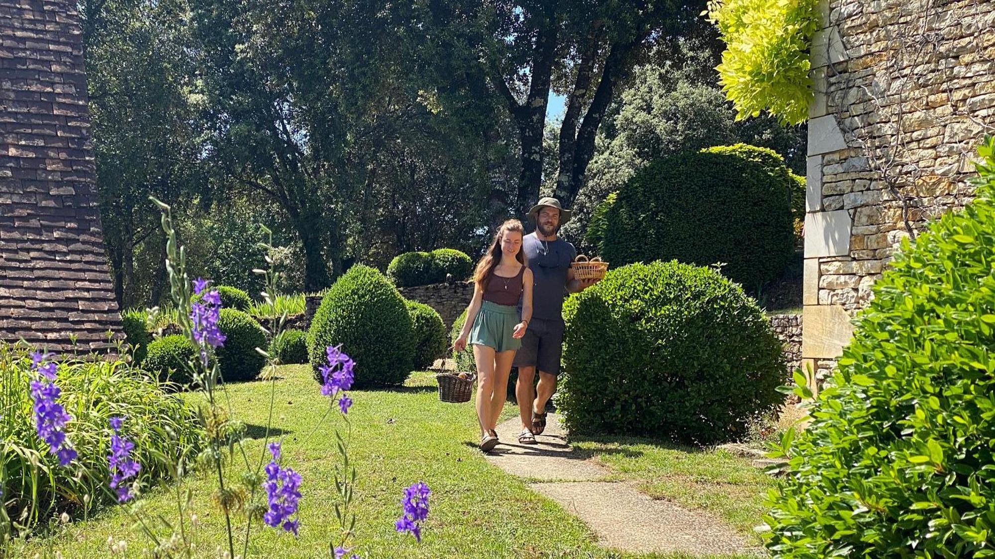Eco-Hameau Du Sentier Des Sources Villa Sarlat-la-Caneda Bagian luar foto
