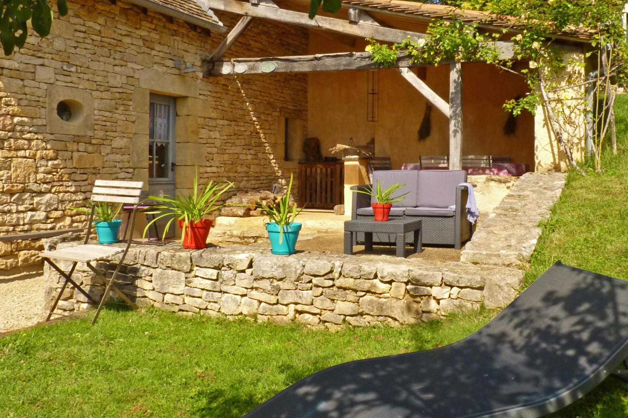 Eco-Hameau Du Sentier Des Sources Villa Sarlat-la-Caneda Bagian luar foto
